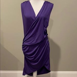 Maternity ruched dress size lg